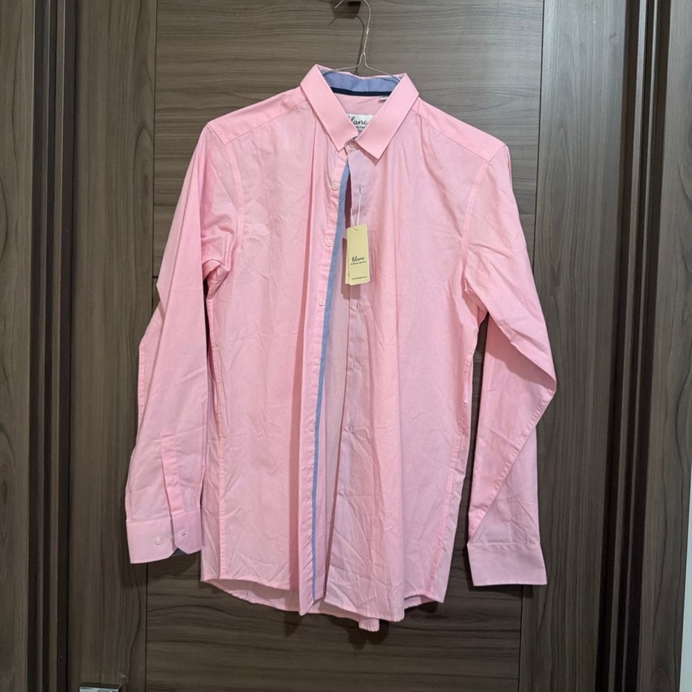 Elegant Pink Dress Shirt for Men